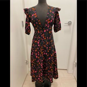 Influence v curve long dress 4